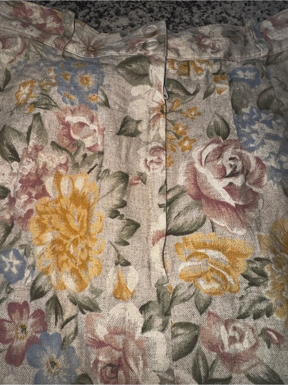 Vintage Talbots Linen Maxi Skirt - Picture 7 of 10